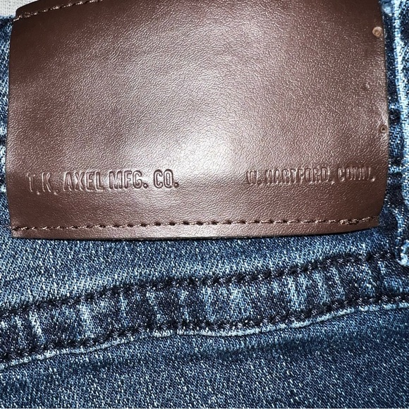 TK Axel Slim Boot Jeans Size 34x32 - Picture 8 of 11